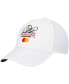 Men's White Club Performance Adjustable Hat