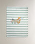 Children’s winnie the pooh striped fleece blanket