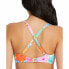 Фото #2 товара Bleu Rod Beattie 306756 Womens Fresh Picks Shirred Bandeau D-Cup Multi Size 34D