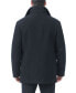 Men Calvin Wool Blend Car Coat with Removable Bib - Tall