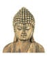 Фото #3 товара Sitting Buddha Statue Sculpture Zen Asian Japanese Garden Decor Outdoor Front Porch Patio Yard Outside Home Balcony House Exterior Weathered Light Sandstone Finish 29 1/2" Tall - John Timberland