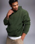 Фото #1 товара ASOS DESIGN polar fleece hoodie in green