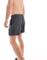 Фото #4 товара Hollister 9inch swim shorts in black with side pockets