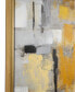 Фото #4 товара Canvas Abstract Framed Wall Art with Gold-Tone Frame, 39" x 2" x 39"