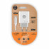 Фото #1 товара Зарядное для розетки + Кабель-USB-C Tech One Tech Белый 20 W