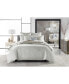 CLOSEOUT! Tessellate Comforter, Full/Queen, Created for Macy's Серый, Full/Queen Comforter - фото #5