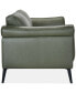 Фото #6 товара Keery 94" Leather Sofa, Created for Macy's