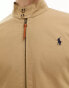 Фото #4 товара Polo Ralph Lauren icon logo twill harrington jacket in tan