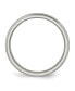 ფოტო #2 პროდუქტის Stainless Steel Polished 4mm Grooved and Beaded Band Ring