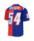 ფოტო #3 პროდუქტის Men's Tedy Bruschi Royal, Red New England Patriots 1996 Split Legacy Replica Jersey