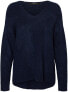 Фото #1 товара Свитер Vero Moda VMCREWLEFILE Navy Blazer