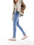 Фото #10 товара Noisy May Allie low rise skinny jeans in light blue
