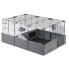 ფოტო #2 პროდუქტის FERPLAST Multipla 107.5x72x50 cm Cage Rabbits