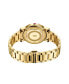 ფოტო #8 პროდუქტის Women's Olympia Platinum Series Diamond (2 1/2 ct. t.w.) 18K Gold-Plated Stainless Steel Watch, 38Mm