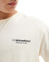 Jack & Jones oversized t-shirt with NYC back print in buttercream Buttercreme, M - Chest 100cm - фото #3