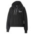 Фото #1 товара Puma Team Pullover Hoodie Womens Black Casual Outerwear 534334-01