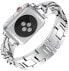 Фото #2 товара Ремешок для часов 4wrist Silver metal для Apple Watch - 42/44/45 мм