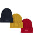 Фото #3 товара Men's Ghost Ribbed Knit Beanie Hat