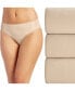 ფოტო #1 პროდუქტის Women's 3-Pk. No Panty Line Promise® Bikini Underwear 1770