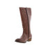 Фото #7 товара Roan by Bed Stu Ellia F858034 Womens Brown Leather Zipper Knee High Boots