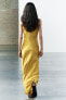 Фото #4 товара Атласное платье-комбинация — zw collection ZARA