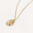 Original gold plated necklace Sagittarius SAGITARIUS CO01-352-U (chain, pendant)