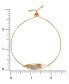 Cubic Zirconia Mom Bolo Bracelet in 18k Gold-Plated Sterling Silver, Created for Macy's