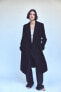 Фото #2 товара Пальто в мужском стиле из шерсти manteco — zw collection ZARA