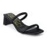 Фото #2 товара BEACH by Matisse Jerry Block Heels Womens Black Dress Casual JERRY-002