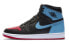 Фото #1 товара Кроссовки Nike Air Jordan 1 Retro High NC to Chi Leather (W) (Красный, Синий, Черный)