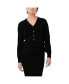 ფოტო #2 პროდუქტის Maternity Ripe Tiffany Nursing Crop Knit Cardigan Black