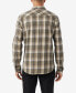 ფოტო #2 პროდუქტის Men's Redmond Plaid Stretch Flannel Shirt