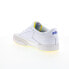 Фото #12 товара Reebok Club C 85 Prince Mens White Leather Lace Up Lifestyle Sneakers Shoes