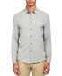 ფოტო #1 პროდუქტის Men's Dante Non-Iron Performance Stretch Moisture-Wicking Solid Button-Down Shirt