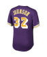 Фото #2 товара Men's Magic Johnson Purple Los Angeles Lakers Mesh T-shirt