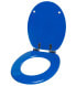 WC-Sitz mit Absenkautomatik Blau