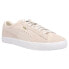 Фото #2 товара Puma Hairy Suede Vintage Lace Up Mens Off White Sneakers Casual Shoes 385698-01
