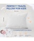 Toddler Pillow Protector Cover 100% Cotton, Zippered 13x18 Inch