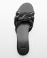 ფოტო #4 პროდუქტის Women's Leather Straps Sandals