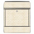 Briefkasten Stahl Beige Herzen