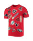 Фото #2 товара Men's Red Nfl League Wordmark T-shirt