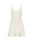 ფოტო #5 პროდუქტის Women's Chunky Knit Thin Strap Flare Mini Dress