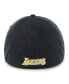 Фото #2 товара 47 Brand Men's Black Los Angeles Lakers Classic Franchise Fitted Hat