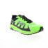 Inov-8 TrailFly G 270 001058-GNBK Mens Green Canvas Athletic Hiking Shoes