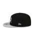 Фото #4 товара Men's X Staple Black, Gray Las Vegas Raiders Pigeon 59Fifty Fitted Hat
