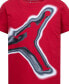 ფოტო #5 პროდუქტის Little Boys Air Heat Map Graphic T-Shirt & Mesh Shorts, 2 Piece Set