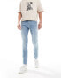 Фото #3 товара Selected Homme Leon slim fit jeans in light blue