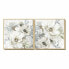 Фото #1 товара Картина DKD Home Decor Цветы Шебби-Шик (2 шт) 80 х 4 х 80 см