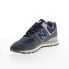 Фото #11 товара New Balance 574 U574KGN Mens Gray Suede Lace Up Lifestyle Sneakers Shoes