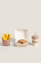 Фото #6 товара Детский набор игрушек с едой ZARA - Гамбургер, чипсы, газировка